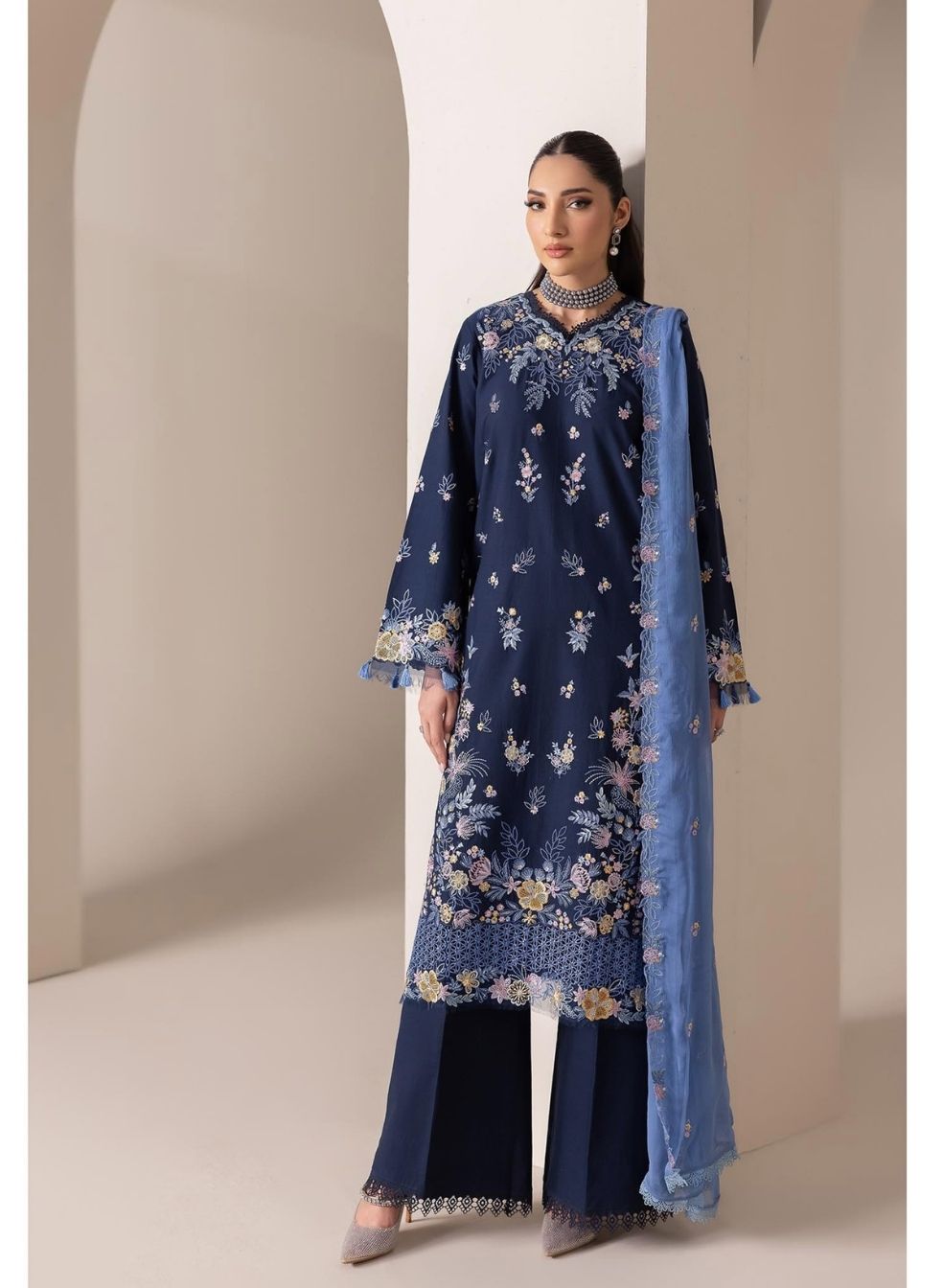 Rajbari Premium Edition | Summer Lawn - Unstitched 26'