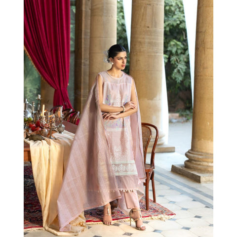 Zari Paper Cotton - 3 Pc |  FE-52024