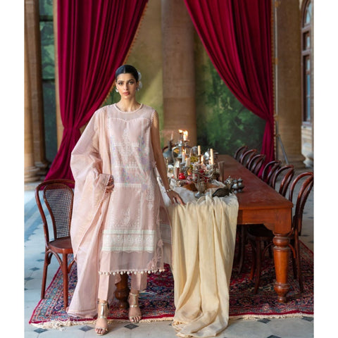 Zari Paper Cotton - 3 Pc |  FE-52024