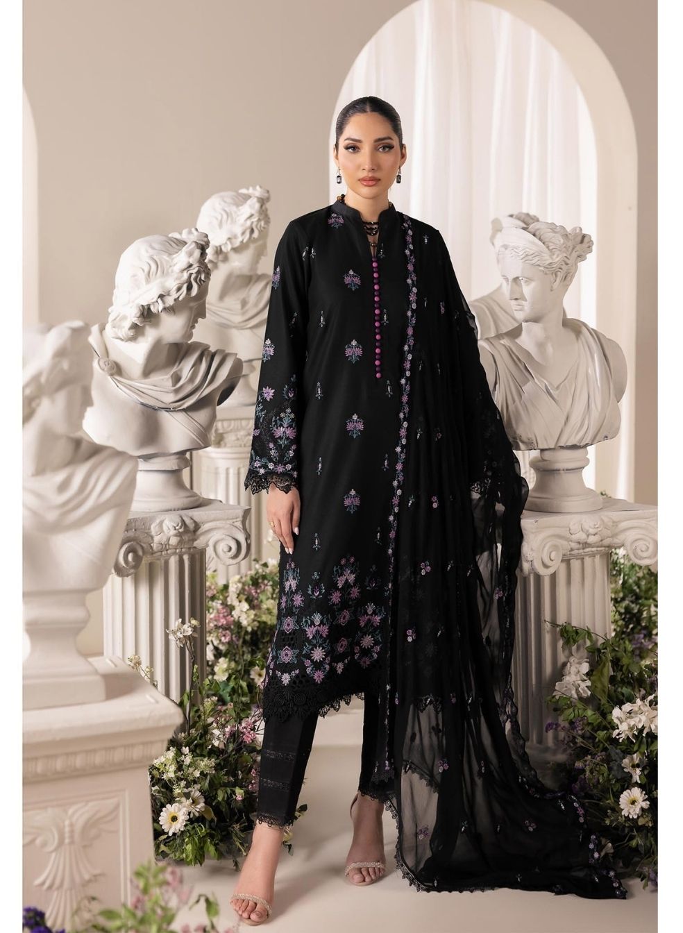 Rajbari Premium Edition | Summer Lawn - Unstitched 26'