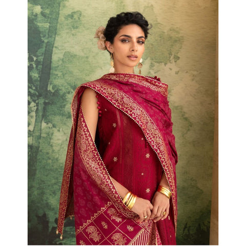 Chicken Kari Embroidered - 3 Pc | DN-52040