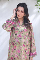 Rashid textile Digitally Printed Lawn Shirt-8629