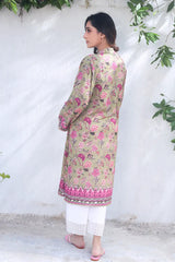 Rashid textile Digitally Printed Lawn Shirt-8629