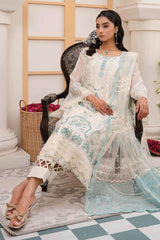 AZU EMBROIDERED CHIFFON UNSTITCHED SUIT-01