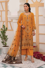 AZU EMBROIDERED CHIFFON UNSTITCHED SUIT-02