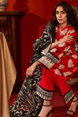 Gul Ahmad Red & Blods Spring Summer Lawn 3pc Unstitched Suit CL42180