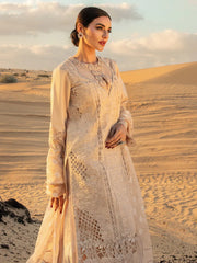 Rang Rasiya Premium Embroidered Unstitched Lawn 3Pc Suit D-03 ELAHEH