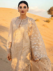Rang Rasiya Premium Embroidered Unstitched Lawn 3Pc Suit D-03 ELAHEH