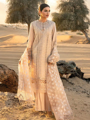 Rang Rasiya Premium Embroidered Unstitched Lawn 3Pc Suit D-03 ELAHEH