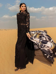 Rang Rasiya Premium Embroidered Unstitched Lawn 3Pc Suit D-04 ALAYA