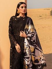 Rang Rasiya Premium Embroidered Unstitched Lawn 3Pc Suit D-04 ALAYA
