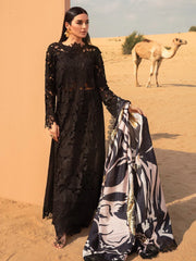 Rang Rasiya Premium Embroidered Unstitched Lawn 3Pc Suit D-04 ALAYA
