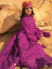 Rang Rasiya Premium Embroidered Unstitched Lawn 3Pc Suit D-09 ZARIAH