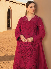 Rang Rasiya Premium Embroidered Unstitched Lawn 3Pc Suit D-10 RAMEEN