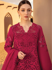Rang Rasiya Premium Embroidered Unstitched Lawn 3Pc Suit D-10 RAMEEN