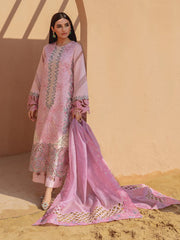 Rang Rasiya Premium Embroidered Unstitched Lawn 3Pc Suit D-12 AYLEEN