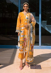 Elaf Digital Prints Lawn Unstitched 3pc Suit EOP-01A SEDON A
