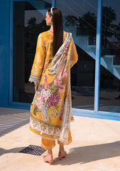 Elaf Digital Prints Lawn Unstitched 3pc Suit EOP-01A SEDON A