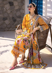 Elaf Digital Prints Lawn Unstitched 3pc Suit EOP-01A SEDON A