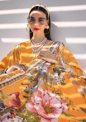 Elaf Digital Prints Lawn Unstitched 3pc Suit EOP-01A SEDON A