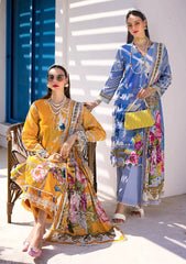 Elaf Digital Prints Lawn Unstitched 3pc Suit EOP-01A SEDON A