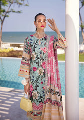 Elaf Digital Prints Lawn Unstitched 3pc Suit EOP-06B FREYA