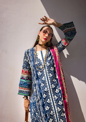 Elaf Digital Prints Lawn Unstitched 3pc Suit EOP-07B ELNAZ