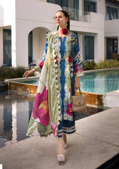 Elaf Digital Prints Lawn Unstitched 3pc Suit EOP-08B WHIMSY TOSCANA