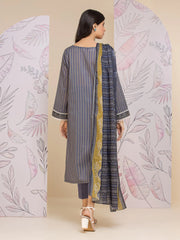 Edenrobe Allure Lawn Unstitched 3Pc Printed Suit EWU24A1-26280