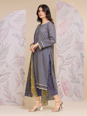 Edenrobe Allure Lawn Unstitched 3Pc Printed Suit EWU24A1-26280