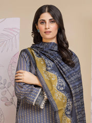 Edenrobe Allure Lawn Unstitched 3Pc Printed Suit EWU24A1-26280