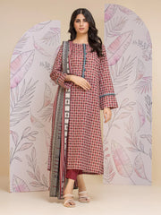 Edenrobe Allure Lawn Unstitched 3Pc Printed Suit EWU24A1-26426