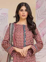 Edenrobe Allure Lawn Unstitched 3Pc Printed Suit EWU24A1-26426