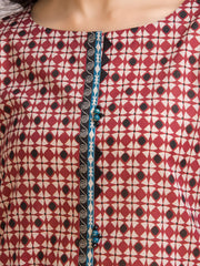 Edenrobe Allure Lawn Unstitched 3Pc Printed Suit EWU24A1-26426