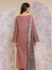 Edenrobe Allure Lawn Unstitched 3Pc Printed Suit EWU24A1-26426