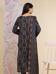 Edenrobe Allure Lawn Unstitched 3Pc Printed Suit EWU24A1-26447