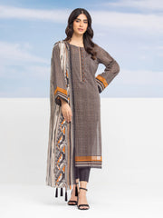Edenrobe Allure Lawn Unstitched 3Pc Printed Suit EWU24A1-28010