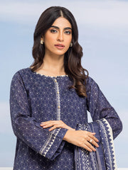Edenrobe Allure Lawn Unstitched 3Pc Printed Suit EWU24A1-28011
