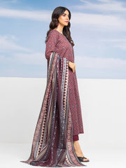 Edenrobe Allure Lawn Unstitched 3Pc Printed Suit EWU24A1-28192