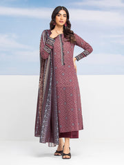 Edenrobe Allure Lawn Unstitched 3Pc Printed Suit EWU24A1-28192