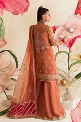 AYZEL FLEUR DE LIS LUXURY CHIFFON UNSTITCHED SUIT AZ-V4-01 IRISA