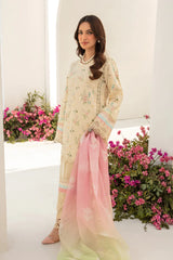 RANG RASIYA FLORENCE SUMMER EDIT '24 UNSTITCHED 3PC SUIT-IVORY