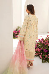 RANG RASIYA FLORENCE SUMMER EDIT '24 UNSTITCHED 3PC SUIT-IVORY