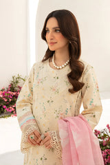 RANG RASIYA FLORENCE SUMMER EDIT '24 UNSTITCHED 3PC SUIT-IVORY