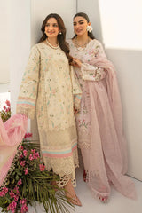 RANG RASIYA FLORENCE SUMMER EDIT '24 UNSTITCHED 3PC SUIT-IVORY