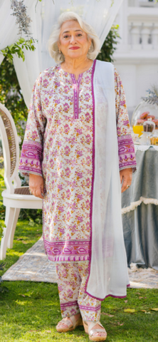 PRINTED CHIFFON mother collection