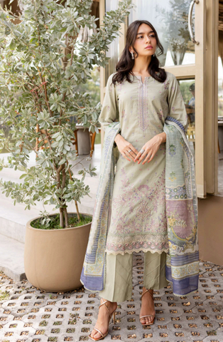 Noya Embroidered Lawn
