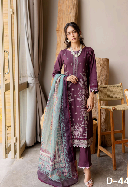 Noya Embroidered Lawn