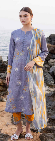 TUSCANY EMBROIDERED Lawn