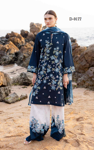 TUSCANY EMBROIDERED Lawn